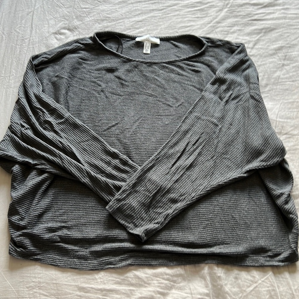 Addition Elle grey sweater, size 1X